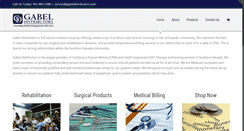 Desktop Screenshot of gabeldistributors.com